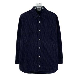 Dior Navy Button-Up Shirt